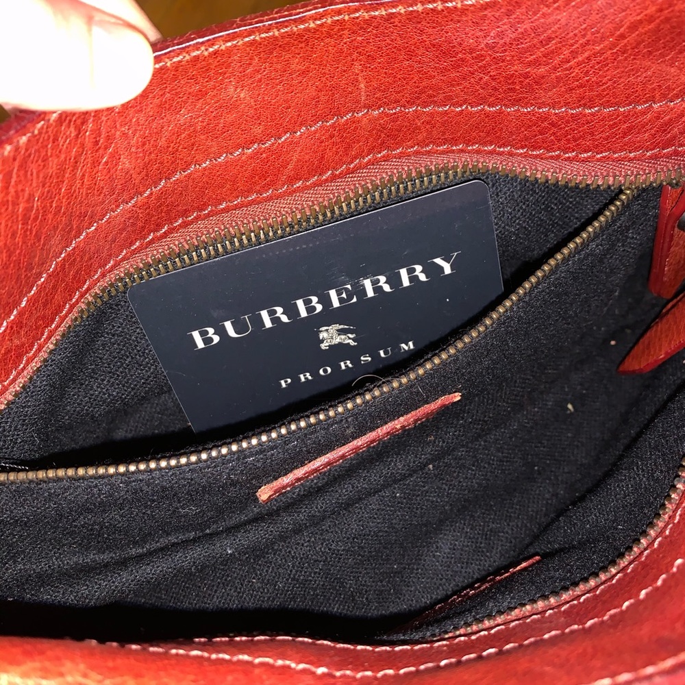 Burberry Prosum Cinda Sling Burgundy‎ shoulder bag - Picture 4 of 13